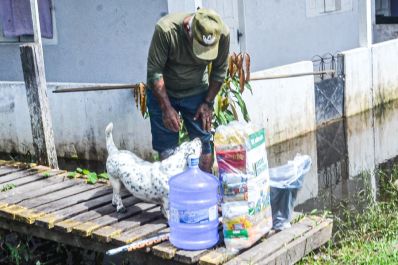 notícia: Governo do Amapá garante assistência aos animais afetados pela enchente do Rio Araguari