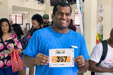 notícia: Participantes se preparam para enfrentar 5 km na Corrida do Trabalhador do Governo do Amapá