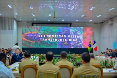 notícia: No Amapá, 13ª Comissão Mista Transfronteiriça Brasil-França resulta em mais de 20 medidas de cooperação