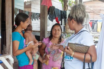 notícia: ‘Traz esperança e força para continuar’, relata moradora acolhida pelo Governo do Amapá após ter casa alagada, em Macapá