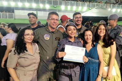 notícia: ‘Foi uma conquista com várias etapas importantes’, celebra nova soldado da Polícia Militar do Amapá