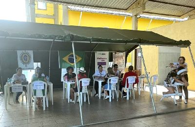 notícia: Governo do Amapá e Exército Brasileiro levam serviços de saúde e cidadania aos moradores de Calçoene