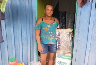 notícia: ‘A gente se sente fortalecido’, afirma agricultora ao receber ação humanitária do Governo do Amapá em Porto Grande 