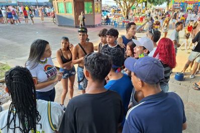 notícia: Governo do Amapá promove ação de prevenção as doenças sexualmente transmissíveis