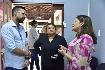 notícia: Programa FNDE Chegando Junto leva orientações para escolas públicas de Porto Grande, no Amapá