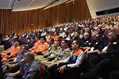 notícia: Amapá debate estratégias eficazes de salvamentos e resgates urbanos em reunião global da ONU, em Minas Gerais 