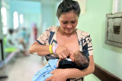 notícia: Durante mudança de estação no Amapá, saiba como o leite materno contribui para prevenção de gripes e resfriados