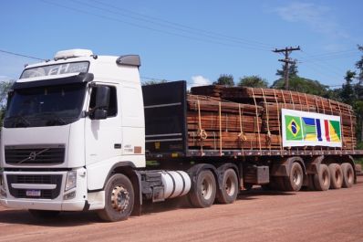 notícia: Amapá exporta pela primeira vez madeira certificada para Guiana Francesa