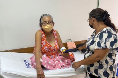 notícia: ‘Estamos vivendo outra realidade’, conta aposentada sobre atendimento no Hospital de Emergência de Macapá