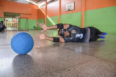 notícia: Com apoio do Governo do Estado, seleção amapaense de goalball se prepara para seletiva regional, em Goiânia