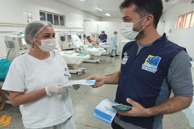 notícia: Governo do Amapá leva orientações sobre a prevenção de lesões por esforço repetitivo a profissionais da saúde