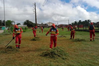 notícia: Governo do Estado inicia manutenção na Rodovia do Centenário, em Macapá