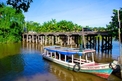 notícia: Governo do Amapá beneficiará mais de 120 mil  moradores com construção de ponte de concreto sobre o Rio Anauerapucu