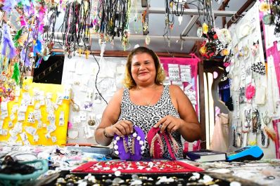 notícia: 'Programação que valoriza nosso trabalho’, conta empreendedora na Festa do Trabalhador promovida pelo Governo do Amapá 