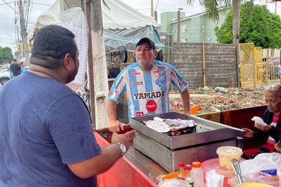 notícia: Chuvas em Macapá: Governo do Amapá faz diagnóstico dos empreendedores impactados pelo adiamento do bloco ‘A Banda’