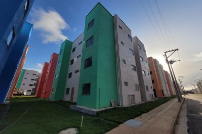 notícia: Residencial Vila dos Oliveiras entra na reta final de obras e vai dar dignidade a 512 famílias de Macapá