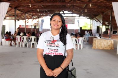 notícia: Ações de cidadania e saúde dão continuidade à programação para mulheres indígenas, em Macapá