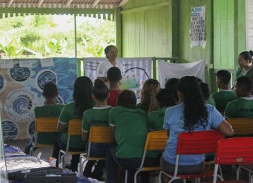 notícia: Governo do Amapá inicia monitoramento de mudanças climáticas na região de Chaves, no Pará