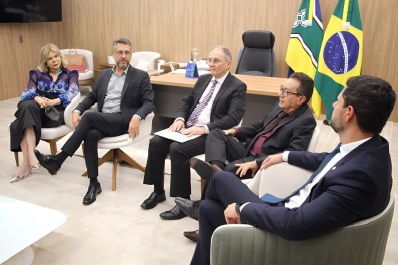 notícia: Governador do Amapá enfatiza diálogo e transparência em encontro com a Corregedoria do CNMP