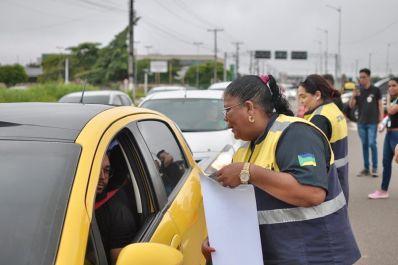 notícia: Maio Amarelo: Governo do Amapá orienta motoristas sobre transporte seguro de animais no trânsito, em Macapá 