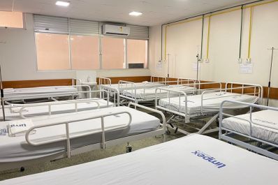 notícia: Governo do Amapá abre enfermaria com nove leitos novos no Hospital de Emergências