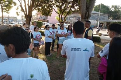 notícia: No Dia D Nacional de Combate à Dengue, Governo do Amapá reforça medidas de prevenção em Laranjal do Jari