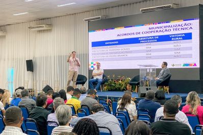 notícia: 1º Congresso Amapaense de Municípios debate regularização fundiária no Amapá