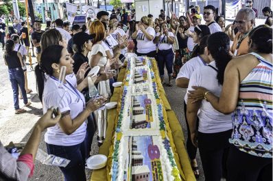 notícia: Com apoio do Governo do Amapá, Residencial São José celebra seu 8º aniversário com ação de cidadania