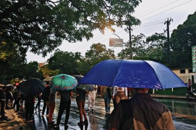 notícia: Volume de chuvas em abril deve ser maior do que o registrado em março no Amapá, aponta Iepa