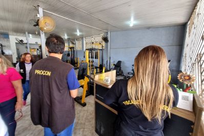 notícia: Procon-AP fiscaliza funcionamento de academias em Macapá