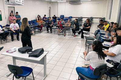 notícia: Projeto do Governo do Amapá leva diálogo sobre o combate à violência doméstica e de gênero às escolas e universidades