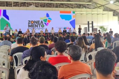 notícia: Governo do Amapá reúne oito municípios na primeira escuta pública do programa de zoneamento ambiental do estado, em Macapá 