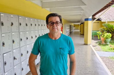 notícia: ‘Conseguimos tirar nossas dúvidas sobre a gestão da merenda’, conta diretor durante capacitação promovida pelo Governo do Amapá