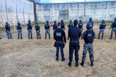 notícia: Governo do Amapá apresenta balanço da 4ª fase da operação 'Mute', ação nacional contra comunicação ilícita em penitenciárias