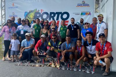 notícia: ‘Muito feliz de ter participado com meus filhos’, diz pescador que concorreu no 1º Porto Pesque, com apoio do Governo do Amapá