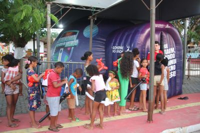 notícia: Sessões realistas sobre astronomia movimentam programação da Festa de São Tiago 