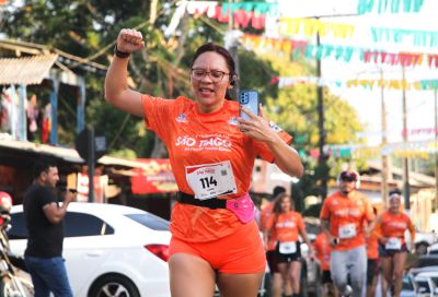 notícia: FOTOS: confira como foi a 5ª Corrida de São Tiago, em Mazagão Velho