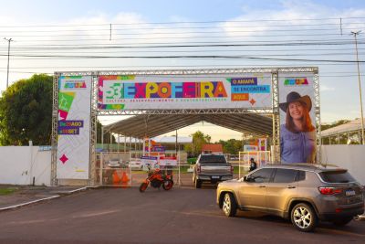 notícia: Governo do Estado prepara portões 'instagramáveis' para a 53ª Expofeira do Amapá