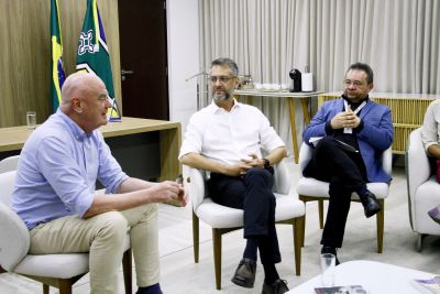 notícia: 'Vamos mostrar o Amapá para o mundo', diz alemão especialista em ecoturismo em visita ao governador