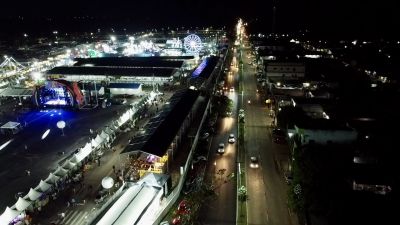 notícia: Com monitoramento por drones, Governo do Amapá registra trânsito tranquilo na primeira noite da 53ª Expofeira