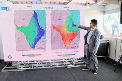 notícia: 53ª Expofeira: Governo do Estado e Serviço Geológico do Brasil apresentam informações do território amapaense