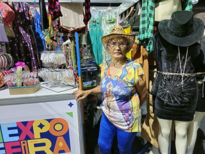 notícia: Aos 73 anos, empreendedora aposta na moda para lucrar na 53ª Expofeira do Amapá