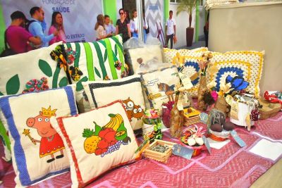 notícia: 53ª Expofeira do Amapá: exposição traz artesanato produzido em terapias sobre saúde mental