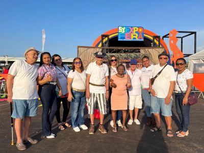 notícia: Idosos do Abrigo São José ganham dia de diversão com tour pela 53ª Expofeira do Amapá