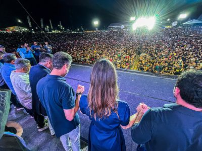 notícia: ‘Noite de reconhecimento da contribuição do povo cristão para o Amapá’, celebra Clécio Luís na programação gospel da 53ª Expofeira