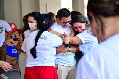 notícia: Governo do Amapá promove debate sobre saúde mental com servidores do Hospital da Criança e do Adolescente