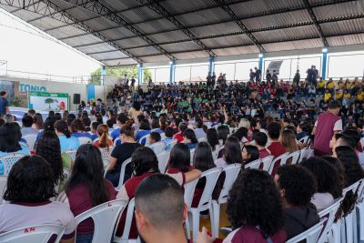 notícia: Governo do Amapá lança Conferência Infantojuvenil pelo Meio Ambiente para debater ecologia em escolas dos 16 municípios