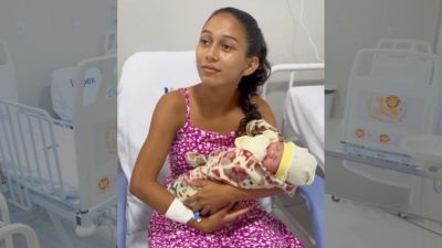 notícia: Hospital de Tartarugalzinho registra primeiro nascimento em menos de 24 horas após inauguração pelo Governo do Amapá