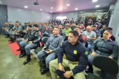 notícia: Governo do Amapá promove aula inaugural do 5º Curso de Força Tática e homenageia veteranos