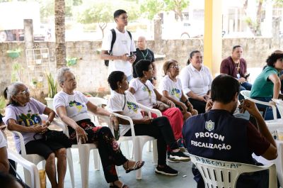 notícia: Procon Amapá realiza ação educativa e de saúde voltada a idosos em Macapá